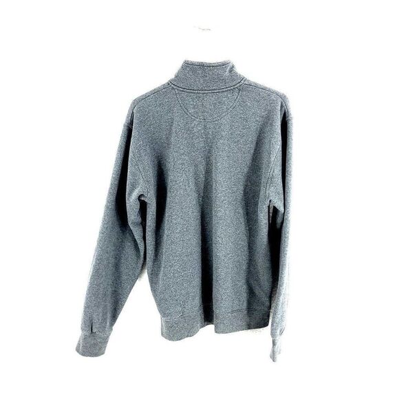 Big Cotton Final Four Houston 2023 Gray 1/4 Zip Sweater Small Cotton Polyester - Picture 5 of 8